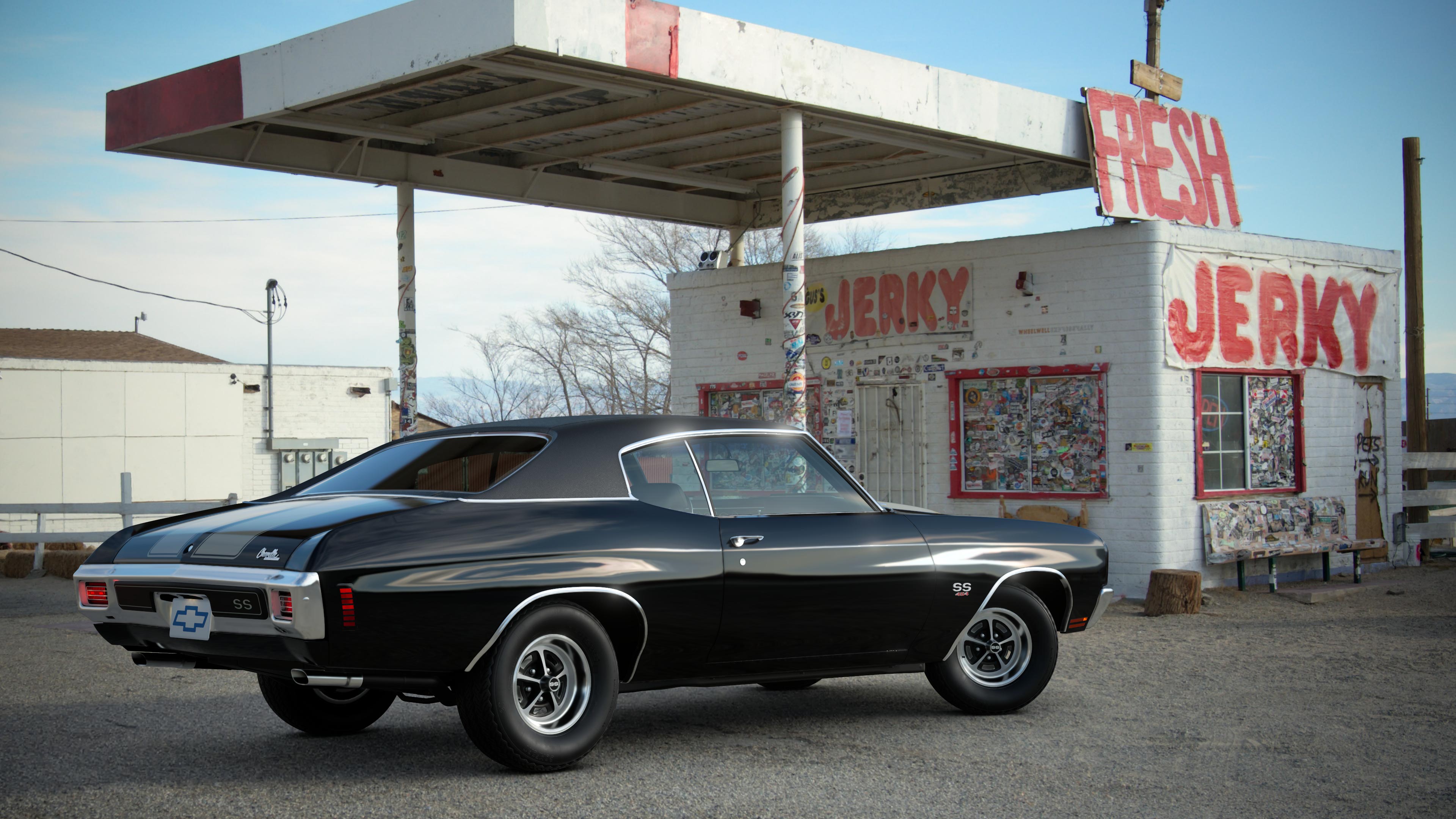 Chevrolet Chevelle SS 454 Sport Coupé '70 - Photo 2