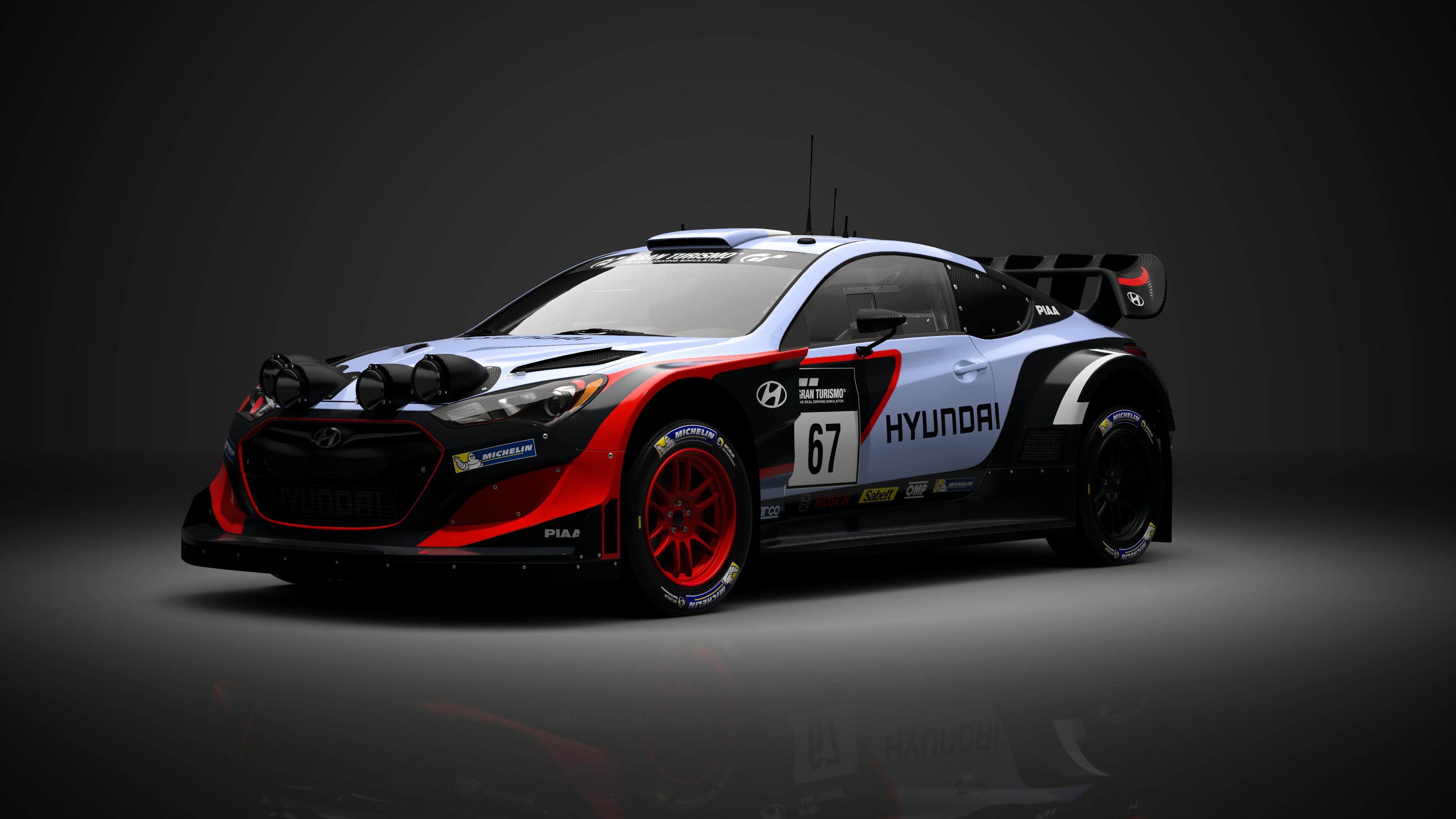 Hyundai Genesis Gr.B Rally Car - Photo 2