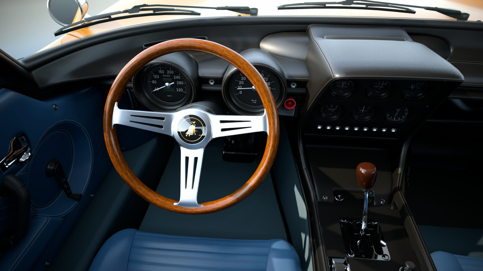 Lamborghini Miura P400 Bertone Prototype '67 - Photo 4