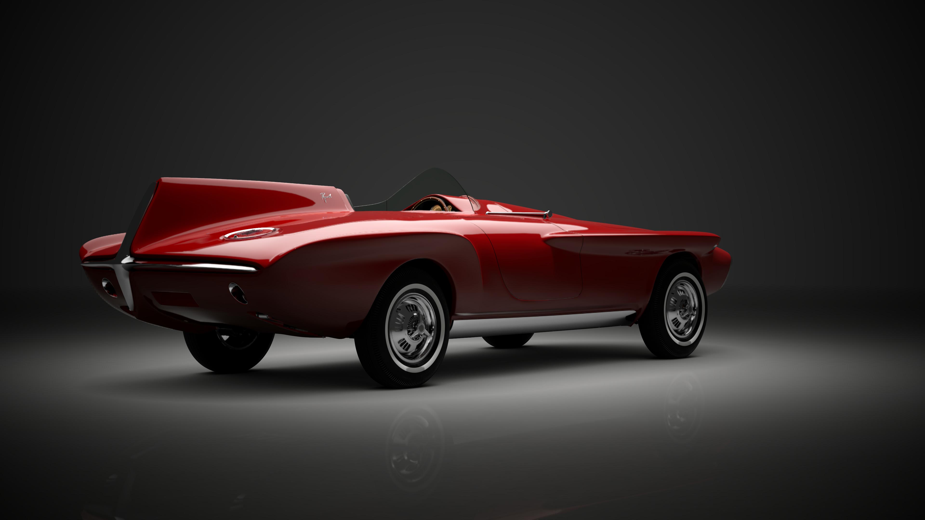 Plymouth XNR Ghia Roadster '60 - Photo 3